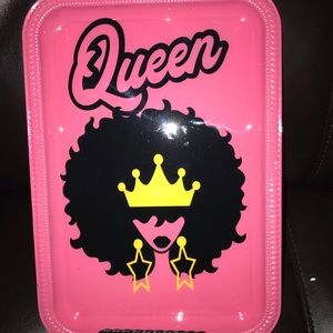 Pink custom tray
